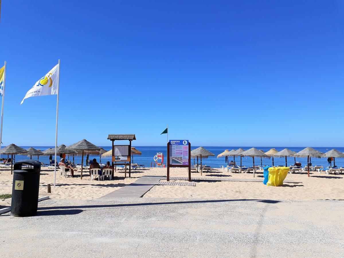 T2 Avenida- Frente Mar, Ar-Condicionado, Wifi Lejlighed Quarteira Eksteriør billede